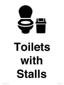 Toilets: Stalls with Sanitary Bin